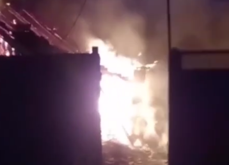 Человек сгорел заживо при пожаре на Ставрополье