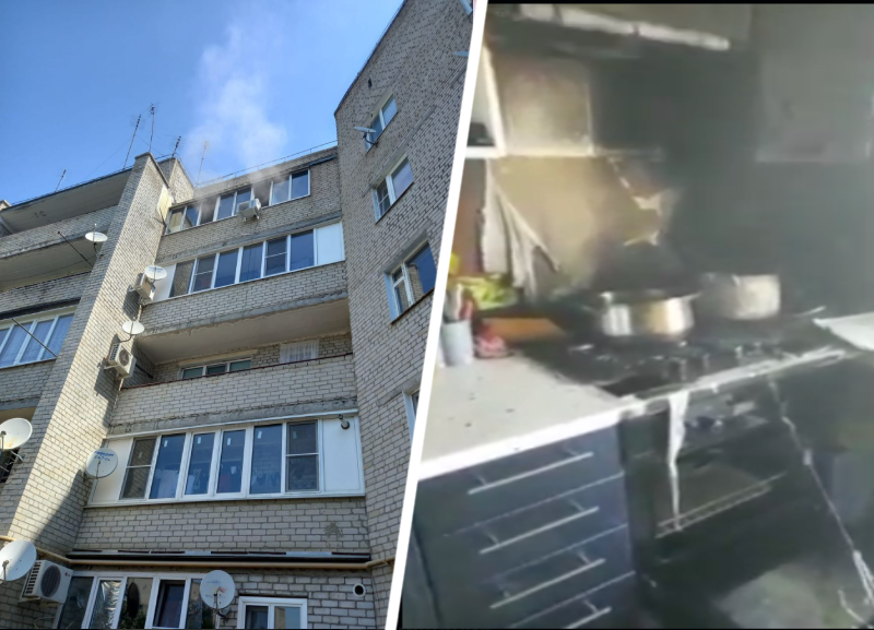 Духовой шкаф загорелся в одной из квартир на Ставрополье