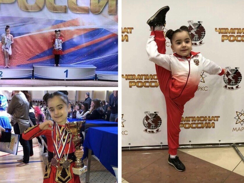 5-летняя ставропольчанка стала чемпионкой России по oriental dance