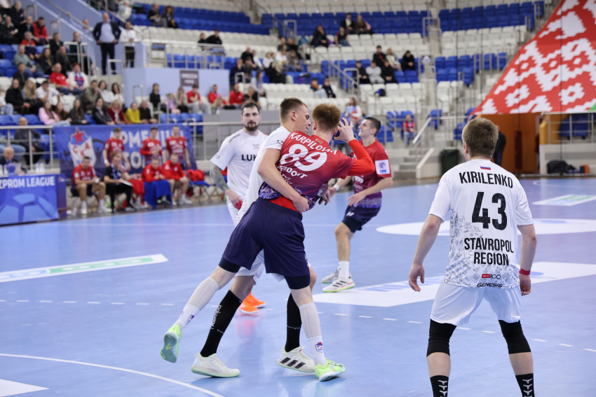 «Слишком далеко отпустили соперника»: гандболисты ставропольского «Виктора» оступились в Минске