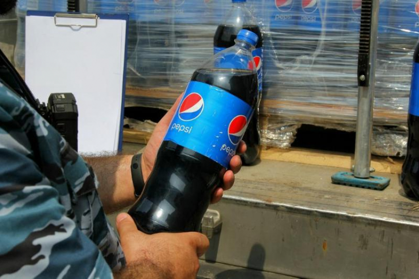 На Ставрополье таможня остановила грузовик с контрафактным Pepsi на 1,5 миллиона
