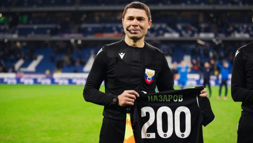 200 матчей на бровке: ставропольский футбольный судья провел юбилейный поединок в элитном дивизионе 