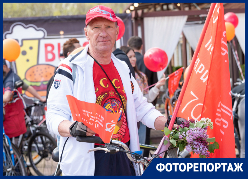 В веломарше, посвященному Дню Победы, приняли участие ставропольчане