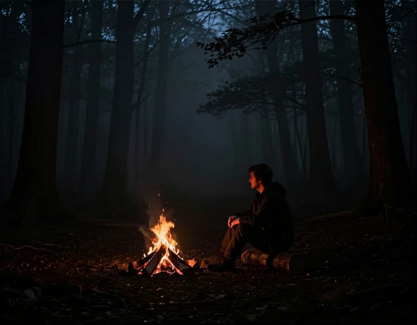 Пьяный угонщик из Ставрополья уснул у костра после ДТП в Краснодарском крае