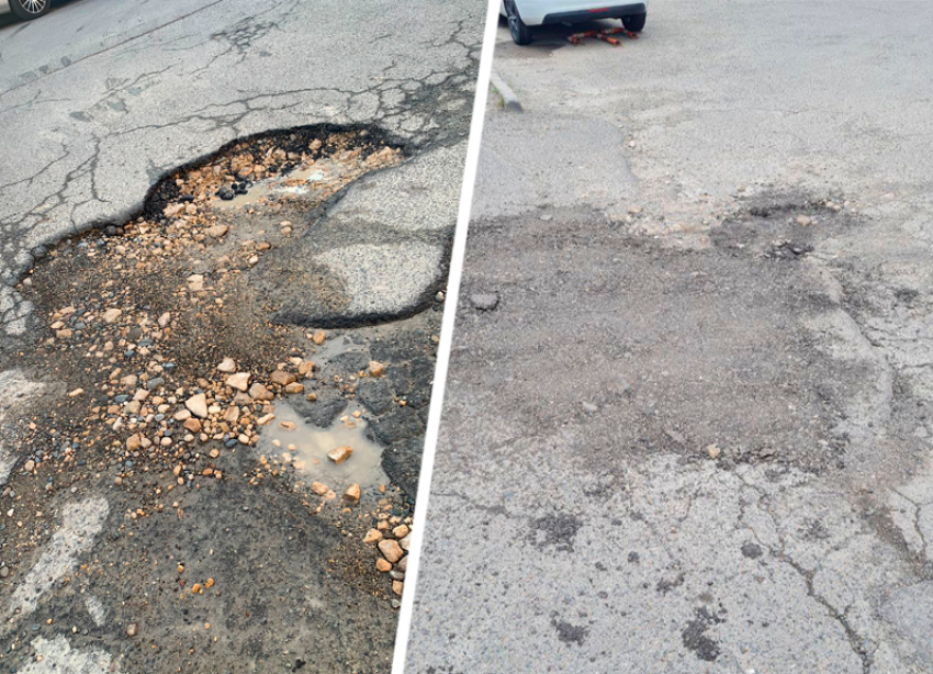 Глубокую яму на юге Ставрополя засыпали после публикации «Блокнота»