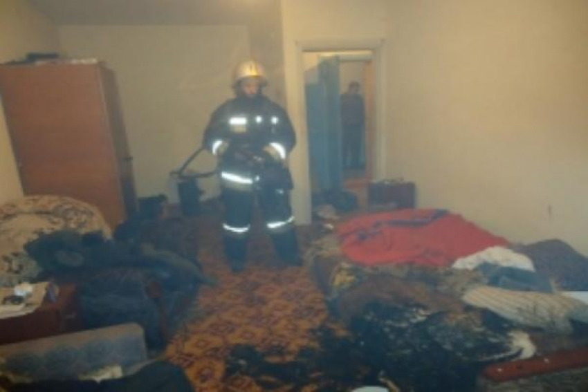 При пожаре в кисловодской многоэтажке пострадали люди