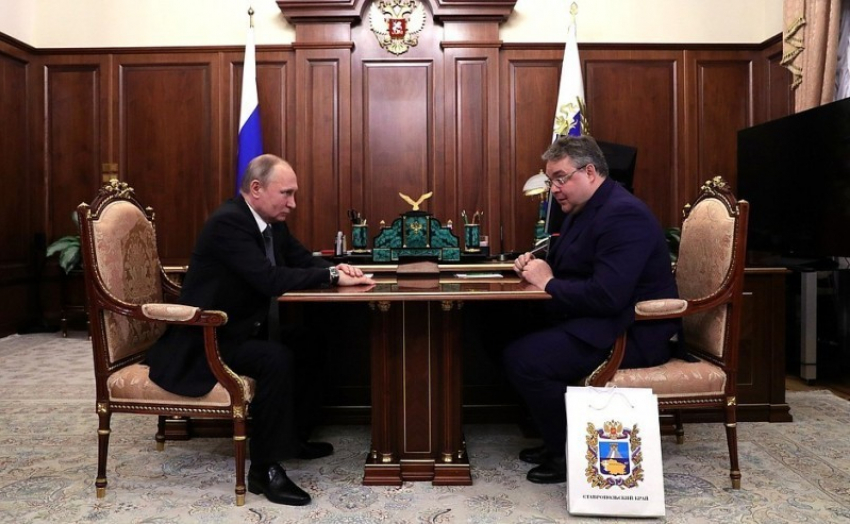 Стали известны подробности рабочей встречи президента и главы Ставрополья