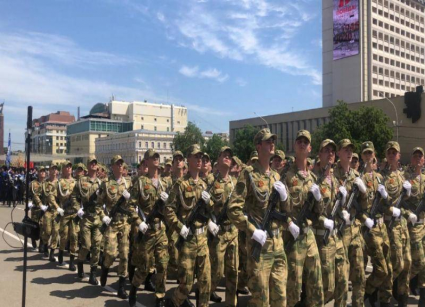 В Ставрополе военные начали подготовку к параду Победы