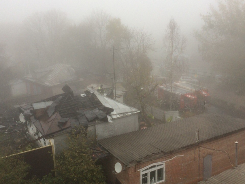 В Ставрополе во время крупного пожара погибла женщина