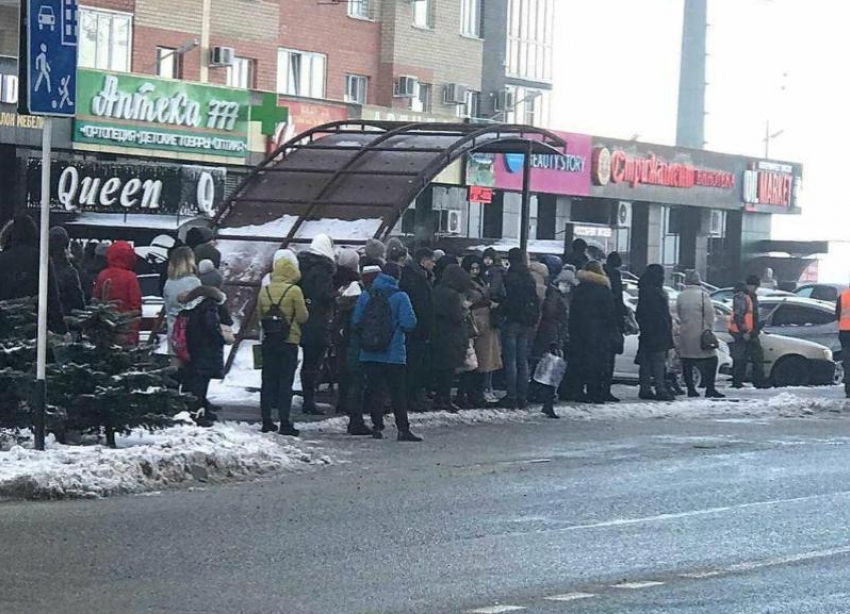 Маршрутки и автобусы Ставрополя и Шпаковского района снова забиты из-за очередного рейда