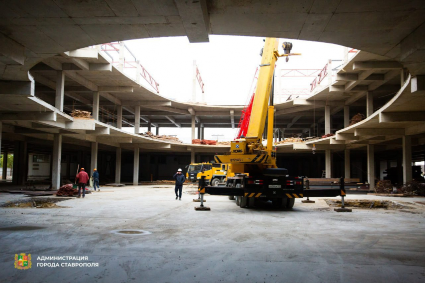 Благоустройство ТЦ «Атриум» на месте Брусневского рынка в Ставрополе начнется весной