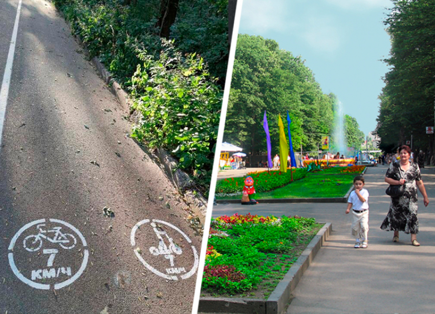 В парке Победы Ставрополя велосипедисты и самокатчики столкнутся со скоростными ограничениями