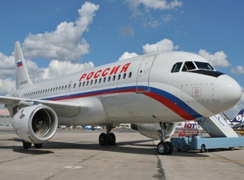 Авиалайнеру компании «Россия» присвоили название «Ставрополь"