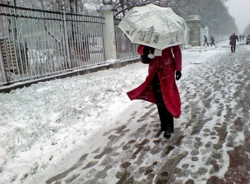 Снег с дождем накроет Ставрополь в первый день весны