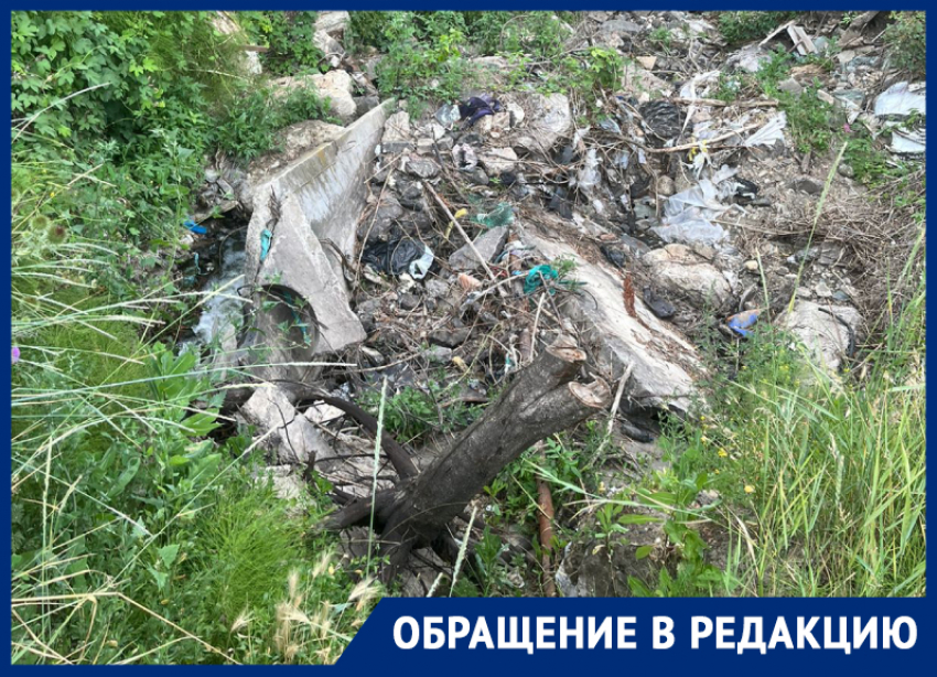 Жители одного из СНТ Ставрополья пожаловались на состояние местной  дамбы 