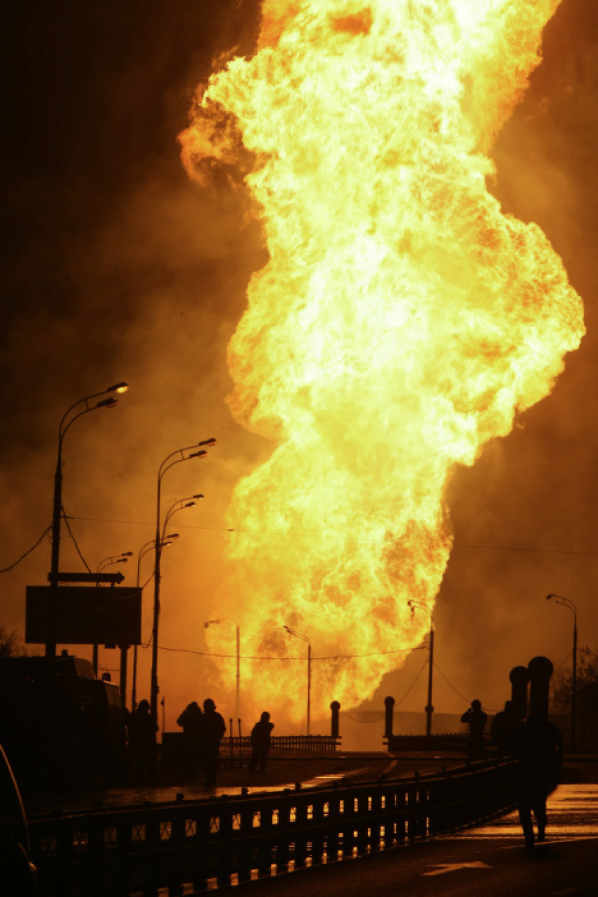 В Луганске взорвали газопровод Москва-Ставрополь