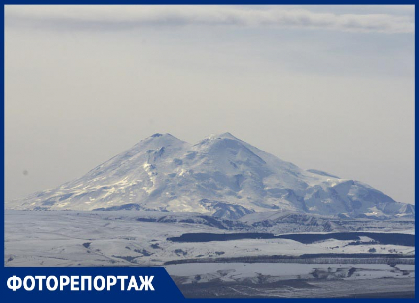 Слева горы, справа горы: величественные виды на трассе Ставрополье попали в объектив фотографа 