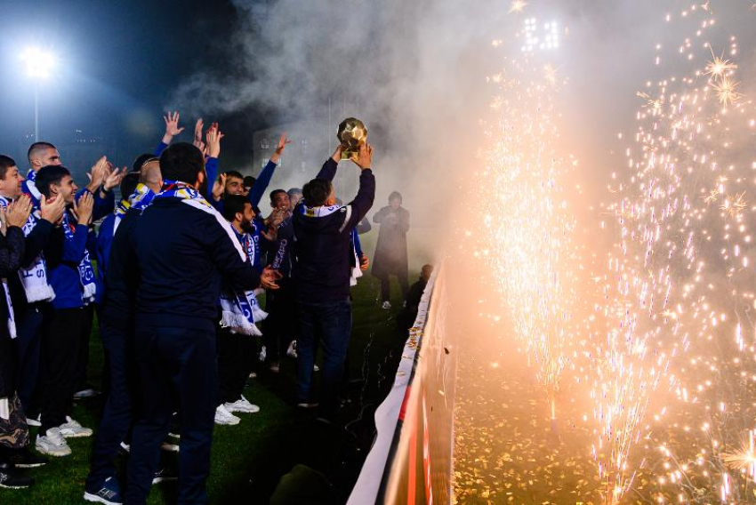 «Ждали больше 20 лет»: в Ставрополе вручили награды футболистам ставропольского «Динамо»