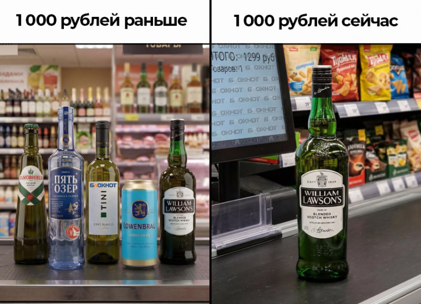 Что с ними сделали годы? Ставропольцев шокировал рост цен на пиво и водку за 12 лет