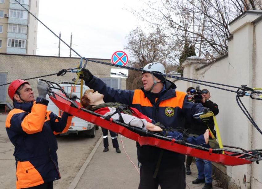 В Арбитражном суде Ставропольского края прошли пожарно-тактические учения