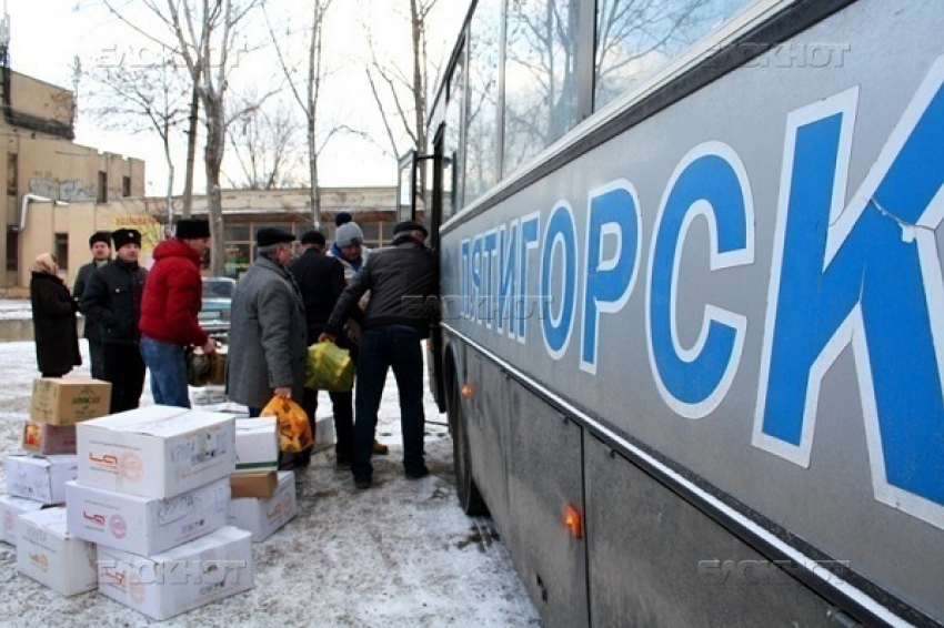 Пятигорских казаков не пропустили в Донбасс