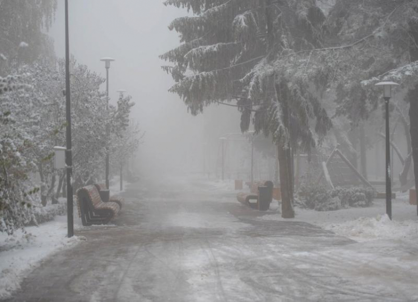 В среду в Ставрополе ожидается дождь со снегом