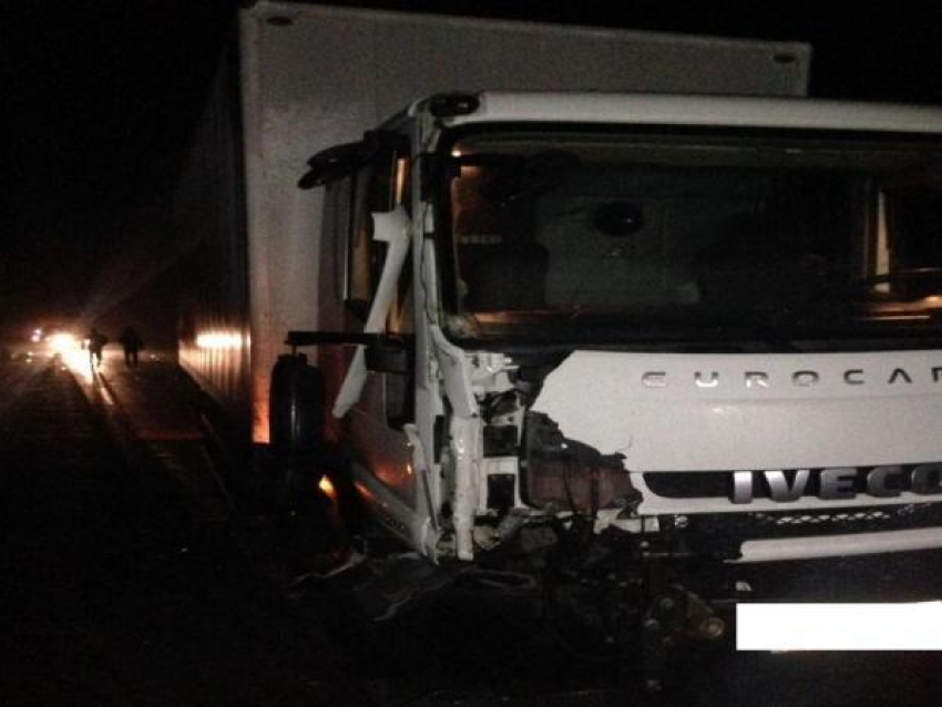 Водитель грузовика сбил владельца иномарки и столкнул авто в кювет на трассе Ставрополья