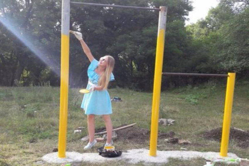 В Ставрополе общественники поставили спортплощадку