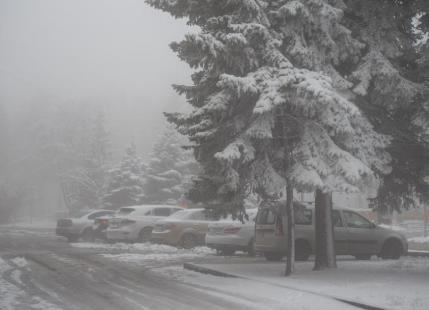 Первый снег с ветром предсказали в Ставрополе уже в следующий понедельник