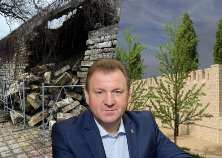 Стена — всё: восстановление скандальной подпорки на Крепостной горе Ставрополя приостановили