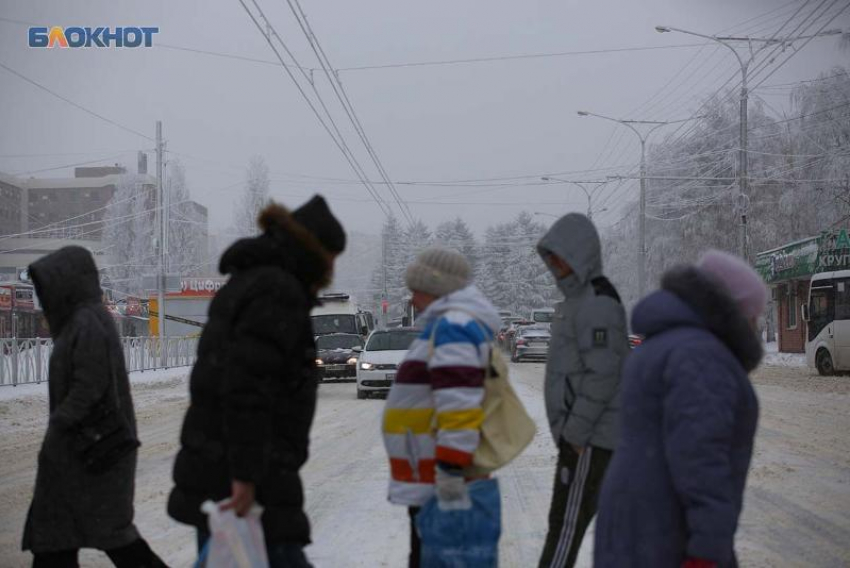 В Ставрополе зафиксировали 10-балльные пробки 17 февраля из-за снегопада 