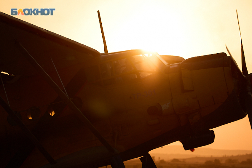 Аварийную посадку совершил легкомоторный самолет на Ставрополье