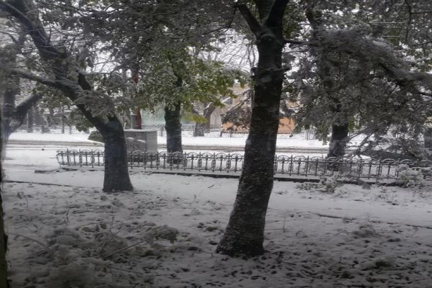 Снежная зима пришла на Ставрополье в октябре