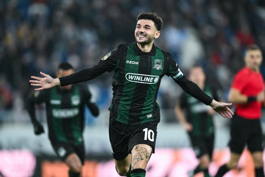 Гол ставропольского капитана помог «Краснодару» сохранить лидерство в футбольном чемпионате