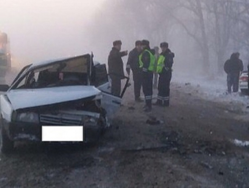 Трагикомичное ДТП собрало пять столкнувшихся машин на Ставрополье