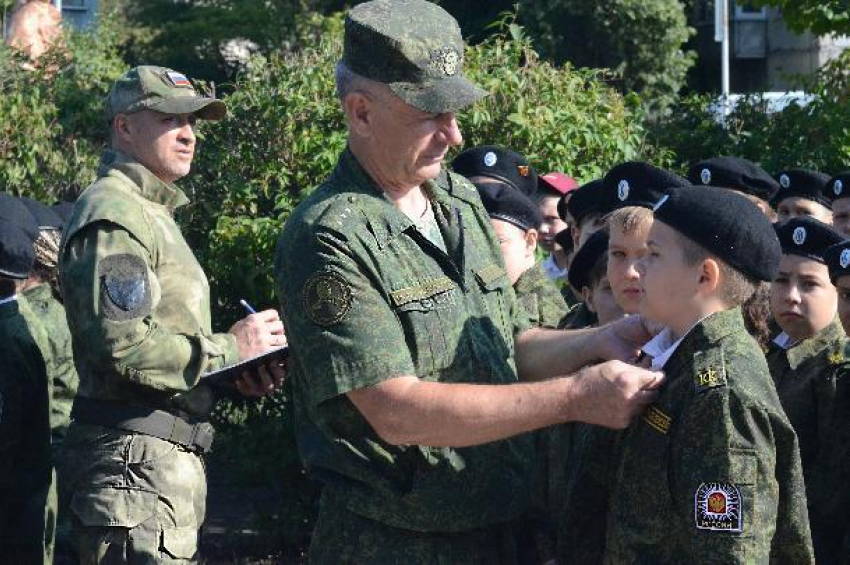 Для кадетов Ставрополя начались учебные сборы