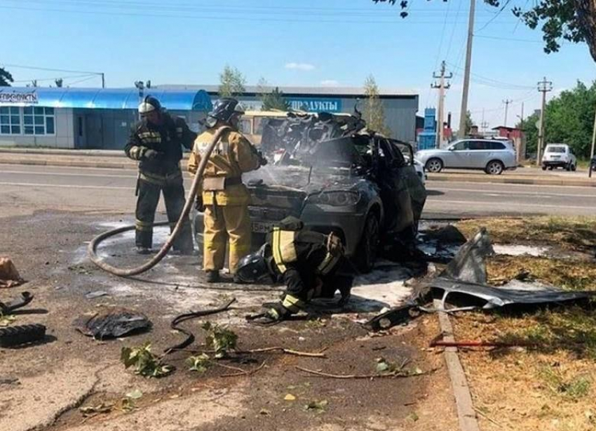 За смерть предпринимателя во взорвавшемся на Старомарьевском шоссе авто обвиняемого приговорили к 15 годам 