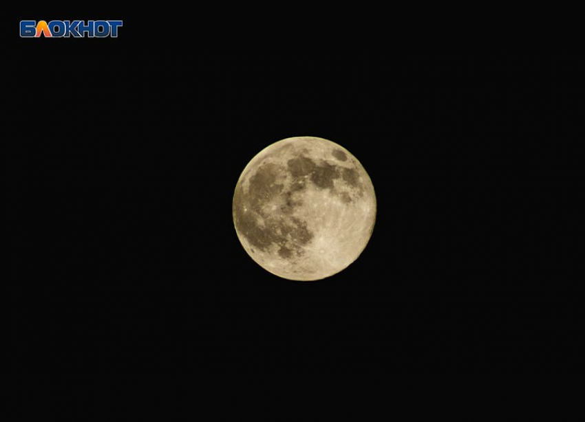 Завораживающими кадрами «Бобровой луны» в вечернем небе поделились жители Ставрополя