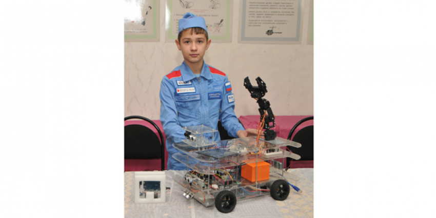 Подросток из Пятигорска построил марсоход