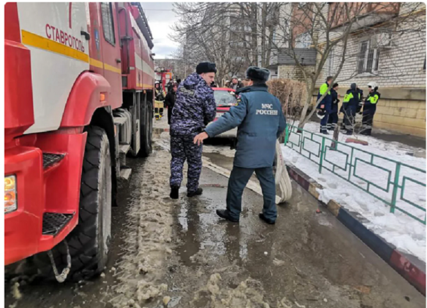 Пострадавший от огня дом на улице Бруснева в Ставрополе отремонтируют за 10 дней