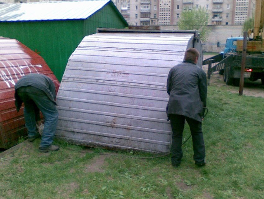 Чужой гараж сдал на металлолом кисловодчанин