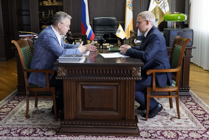 Губернатор Ставрополья и Сбер обсудили ключевые направления сотрудничества 