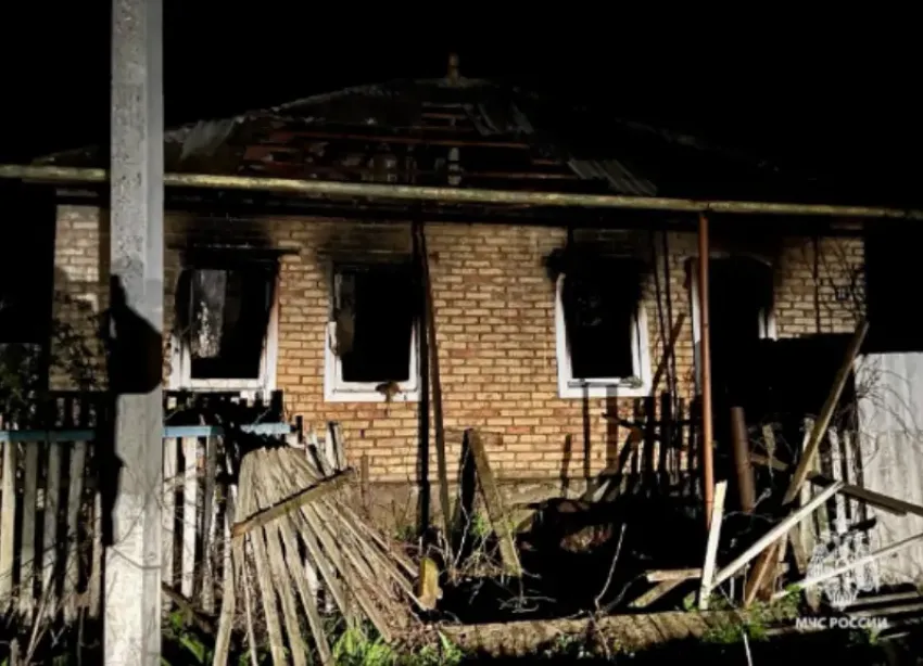 Пожар унес жизнь 39-летней женщины под Минводами