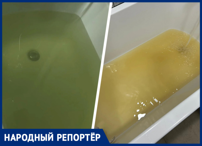 Cтавропольцы получают ржавую жижу с песком вместо чистой воды 