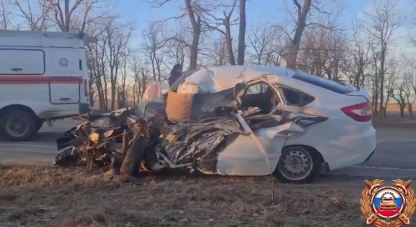 В жуткой аварии на Ставрополье погиб водитель