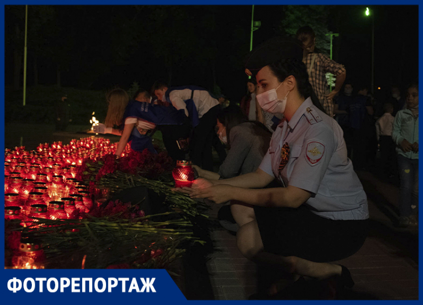 Павших в Великой Отечественной войне ставропольцев почтили акцией  «Свеча памяти»  