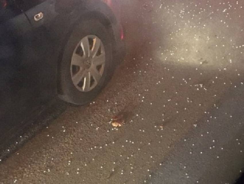 Град в феврале, или Как ставропольцы отреагировали на выпавшую снежную крупу