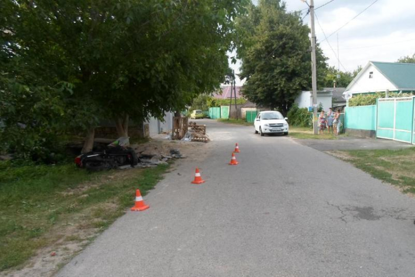 Водитель скутера разбился на Ставрополье