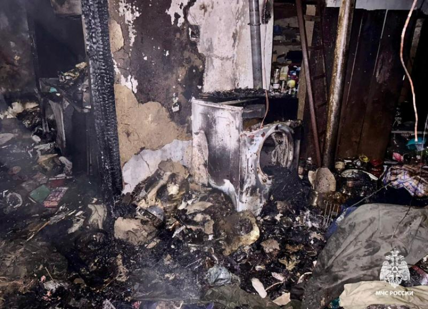 Очередной пожар произошел из-за сигареты на Ставрополье: пострадал пенсионер