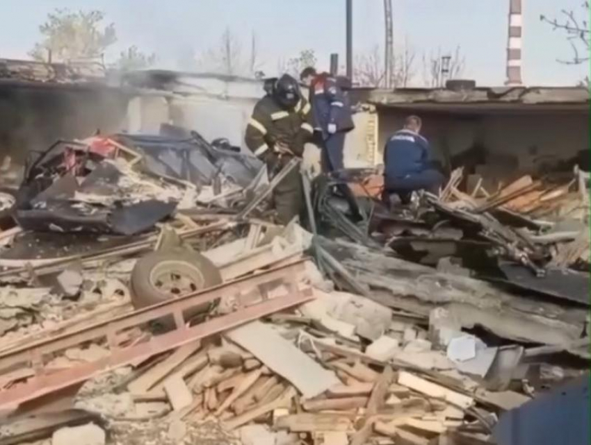 Взрыв газового баллона произошел в гаражном кооперативе «Змейка» в Минеральных Водах